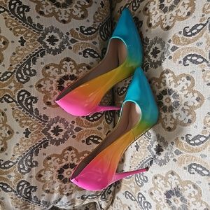 Steve Madden Rainbow Pumps